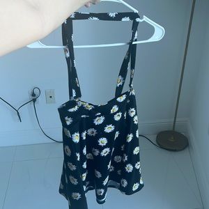 Daisy suspender skirt